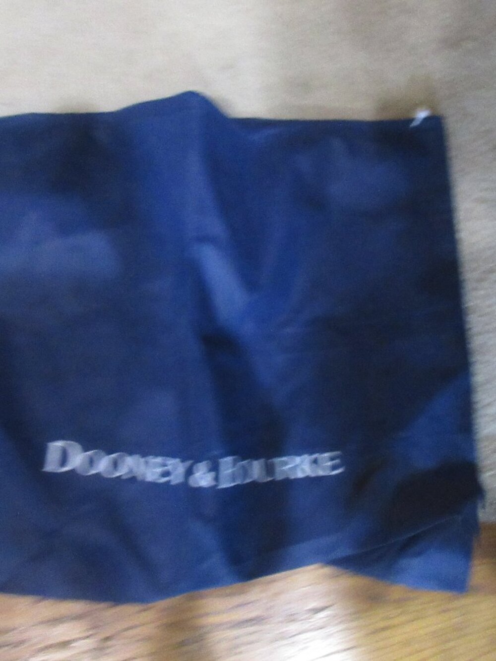 large new Dooney and Bourke purse storage bag